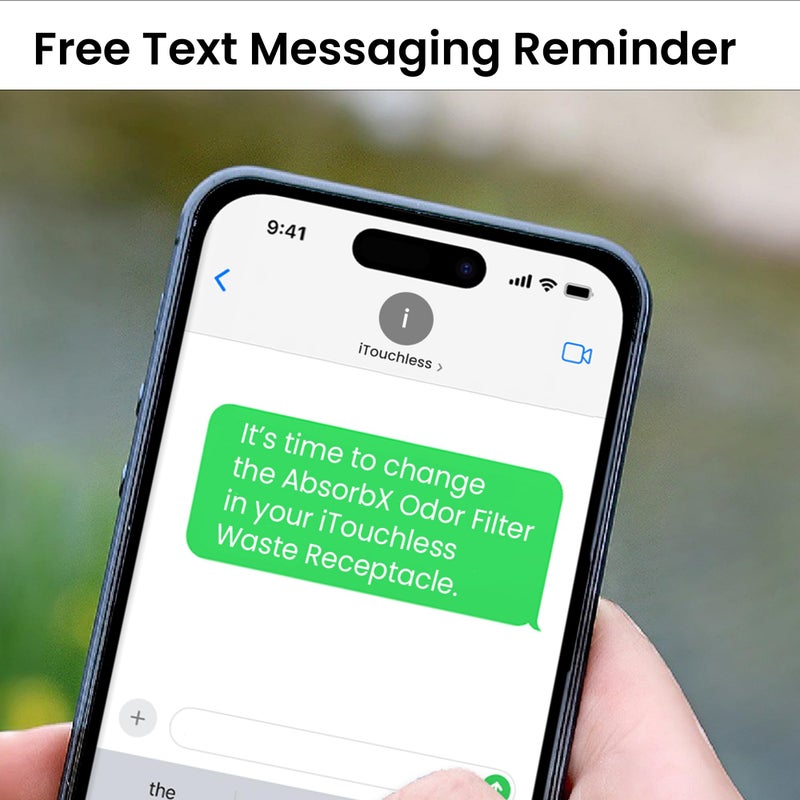 iTouchless Official AbsorbX Trash Can Odor Filters 4-Pack, Stops Garbage Smells, All Natural Activated Charcoal Deodorizer Air Freshener Absorber for 8 Gallon & Larger Garbage Bins with Compartment - Image 5